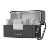 Puluz - Housse de protection silicone PU716B pour DJI Mic 2 (noir) : mousqueton détail