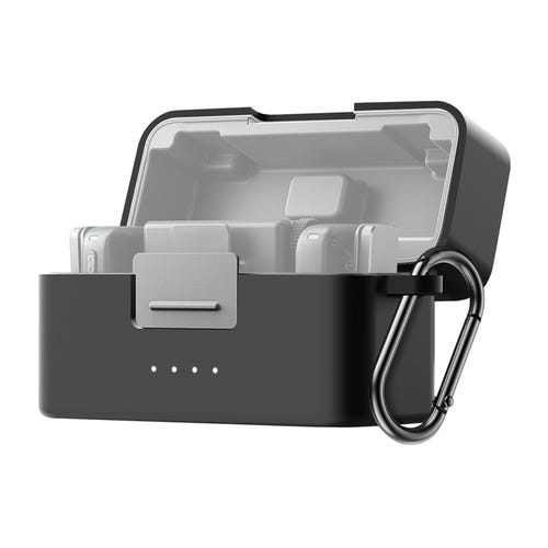 Puluz - Housse de protection silicone PU744B pour DJI Mic Mini (noir)