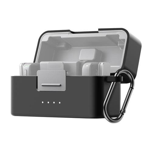 Puluz - Housse de protection silicone PU744B pour DJI Mic Mini (noir)