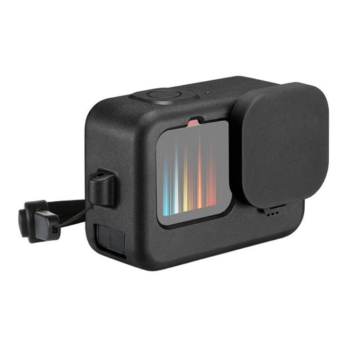 Puluz - Housse en silicone PU540B pour GoPro Hero 9 / 10 / 11 / 12 (noir) : noire