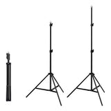 Puluz - Kit support de fond de studio PKT5205 2 × 3 m avec 3 fonds en tissu (vert, rouge, bleu) : grand format