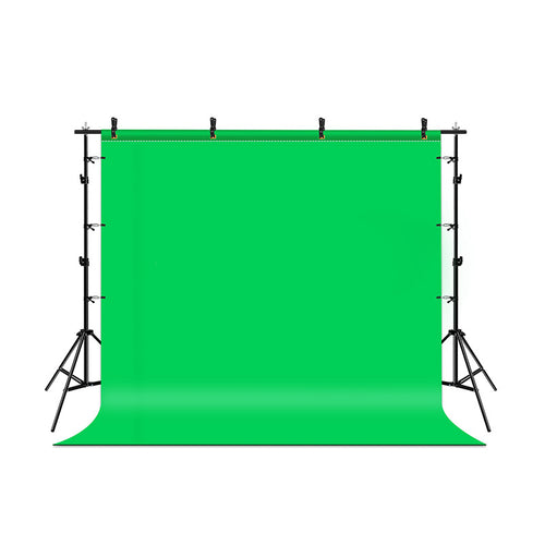 Puluz - Kit support de fond de studio PKT5205 2 × 3 m avec 3 fonds en tissu (vert, rouge, bleu) : monté