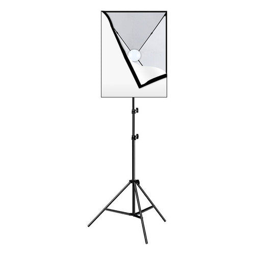 Puluz - Kit studio softbox 50 × 70 cm avec trépied et ampoule LED PU5070EU (vue 1)