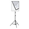 Puluz - Kit studio softbox 50 × 70 cm avec trépied et ampoule LED PU5070EU