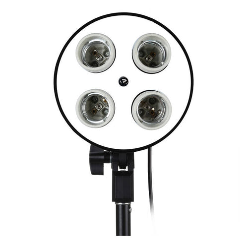 Puluz - Kit studio softbox 50 × 70 cm avec trépied et 4 ampoules LED PU5071EU : réglable