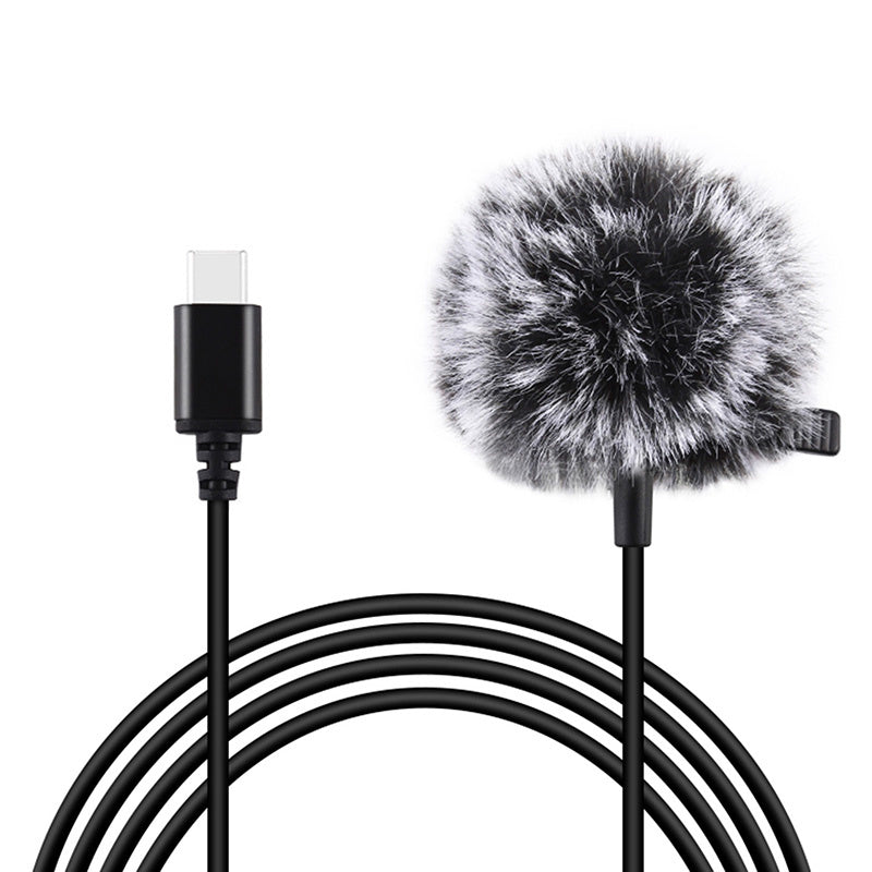 Puluz - Micro-cravate filaire PU425 USB-C avec clip (câble 1,5 m) - visuel 1