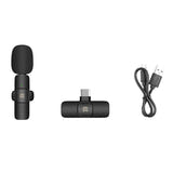 Puluz - Micro-cravate sans fil PU3151B (USB-C) : micros récepteur détail
