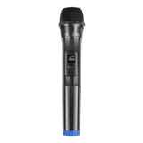 Puluz - Micro main sans fil UHF PU628B avec récepteur jack 3,5 mm (noir)