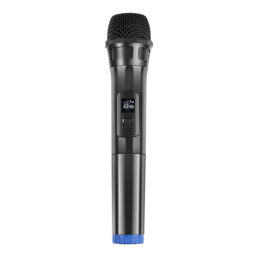 Puluz - Micro main sans fil UHF PU628B avec récepteur jack 3,5 mm (noir)