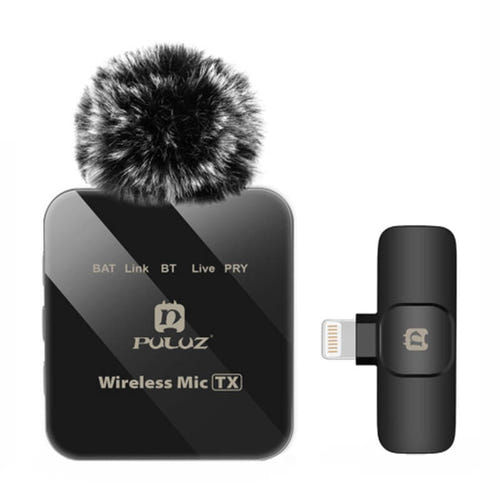 Puluz - Micro-cravate sans fil PU647B pour iPhone et iPad (Lightning) : kit pu647b Lightning