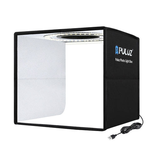 Puluz - Mini studio photo LED PU5025B avec 6 fonds double face (12 couleurs) (vue 2)