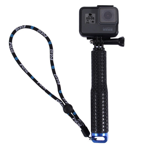 Puluz - Perche à selfie PU150 pour caméra sport DJI, GoPro, Insta360 (noir)