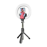 Puluz - Perche à selfie / trépied TBD0595696701A avec anneau lumineux LED amovible