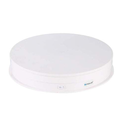 Puluz - Plateau tournant électrique 30 cm USB PU3049W (blanc)