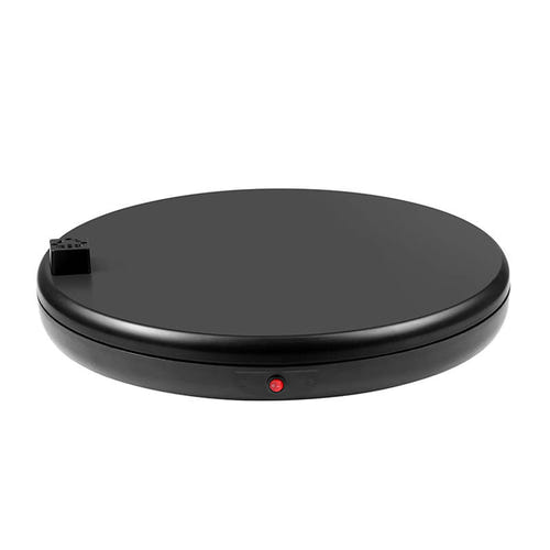 Puluz - Plateau tournant 45 cm avec prise intégrée PU3147EU (noir)