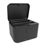 Puluz Boîtier de charge Insta360 X5 - étui de protection noir - visuel 1