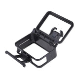 Puluz PU338B - Coque de protection ouverte pour DJI Osmo Action : vue montée