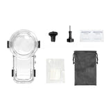 Puluz PU760T - Caisson étanche 60 m pour Insta360 X5 : fixation Quick release