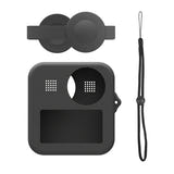 Puluz Coque Silicone PU454B - Protection GoPro Max : dragonne securite kit protection GoPro max