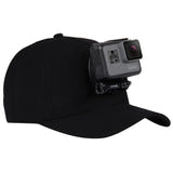 Puluz PU195 - Casquette avec fixation pour caméra sportive DJI, GoPro et Insta360, noire - visuel 1