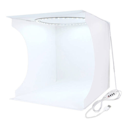 Puluz - Studio photo LED PU5030 30 cm avec 6 fonds (tente sans ombre)