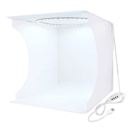 Puluz - Studio photo LED PU5030 30 cm avec 6 fonds (tente sans ombre)