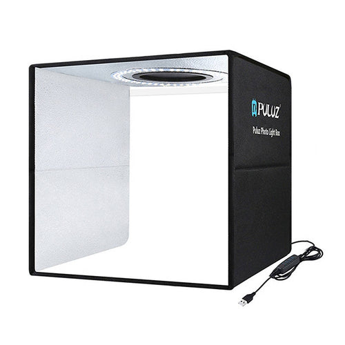 Puluz - Studio photo LED PU5032B 30 cm avec 6 fonds PVC (tente sans ombre)