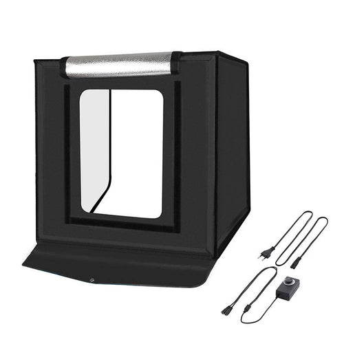 Puluz - Studio photo LED PU5040EU 40 cm 60 W avec 6 fonds (tente sans ombre)