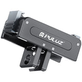 Puluz - Support magnétique en métal PU743B pour DJI Osmo Action et Osmo 360 (noir)