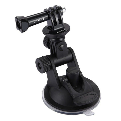 Puluz - Fixation ventouse pare-brise PU51 pour caméras sport : réglage trois points