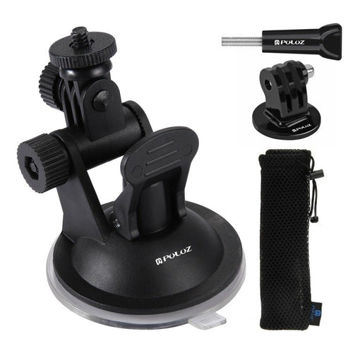 Puluz - Fixation ventouse pare-brise PU51 pour caméras sport : face