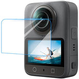 Puluz - Verre trempé 9H PU778T pour écran DJI Osmo 360 (transparent) : kit posé fourni