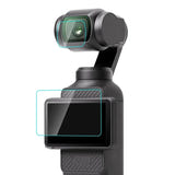 Puluz - Verres trempés 9H écran et objectif pour DJI Osmo Pocket 3 : kit posé nettoyage