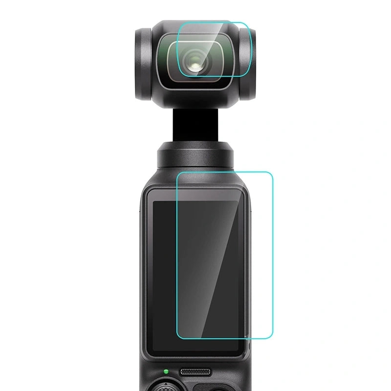 Puluz - Verres trempés 9H écran et objectif pour DJI Osmo Pocket 3 - visuel 1