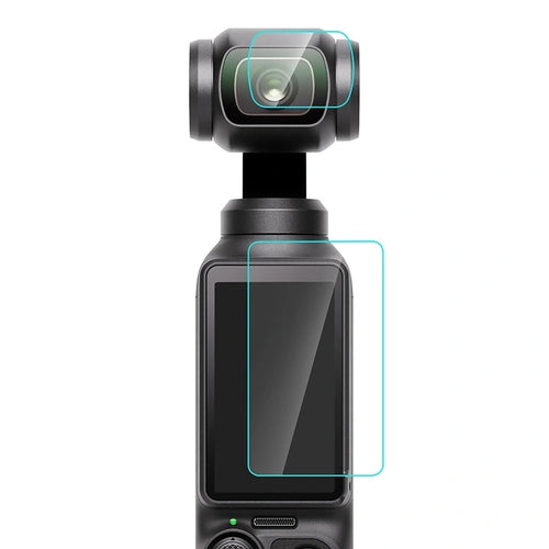 Puluz - Verres trempés 9H écran et objectif pour DJI Osmo Pocket 3