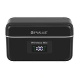 Puluz SmartLink WS300 - Micro-cravate sans fil pour vlog et interview : boîtier charge écran numérique
