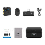 Puluz SmartLink WS300 - Micro-cravate sans fil pour vlog et interview : clip fixation vêtement