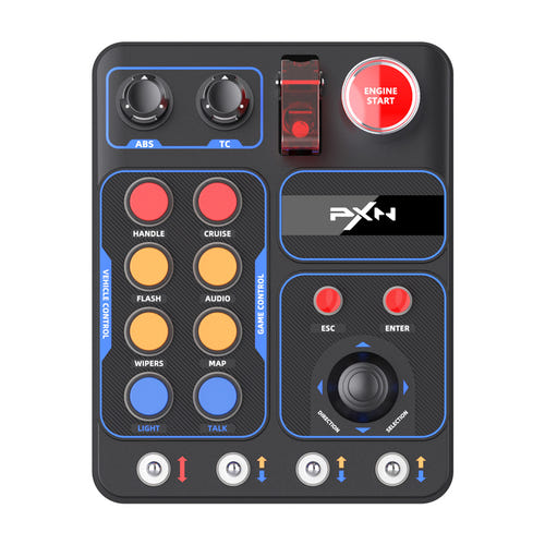 PXN CB1 - Button box 30 boutons pour simracing (vue 1)