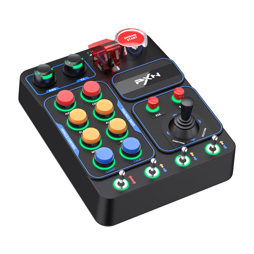 PXN CB1 - Button box 30 boutons pour simracing (vue 3)