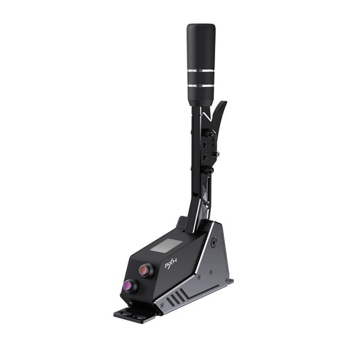 PXN SF SMG - Boîte de vitesses séquentielle métallique pour simracing : levier et pommeau