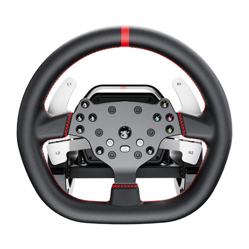 PXN V10 Pro - Volant direct drive 3,2 Nm avec pédalier magnétique et pinces : jante cuir 270 mm