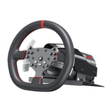 PXN V10 Ultra - Volant direct drive 3,2 Nm, pédalier Hall et accessoires de fixation : jante cuir en D