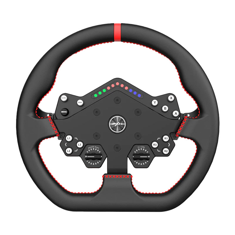 PXN WDS R2 - Volant 300 mm microfibre avec 11 LED RGB - visuel 1