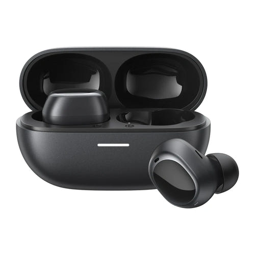 QCY Melobuds A30 - Écouteurs sans fil à réduction de bruit 60 dB (noir) : embouts silicone trois taillés