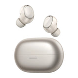 QCY Melobuds A30 - Écouteurs sans fil LDAC Hi-Res Audio (or) : finition dorée vue rapprochée