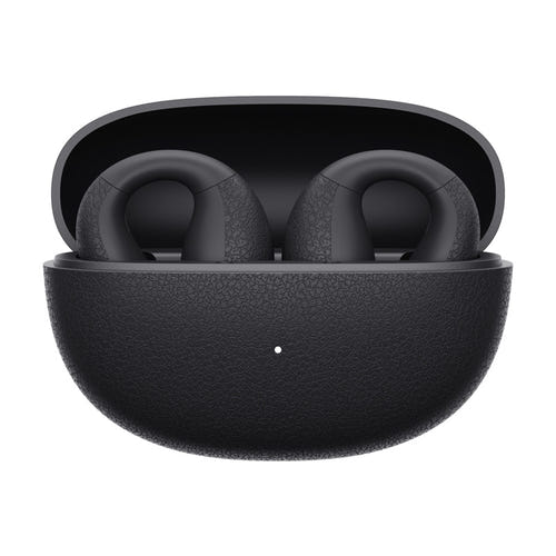 QCY Crossky C10 - écouteurs open-ear à clip, noir : son directionnel noir
