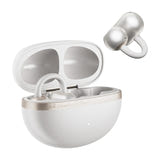 QCY Crossky C50 - écouteurs open-ear de sport, blanc : double transducteur blanc