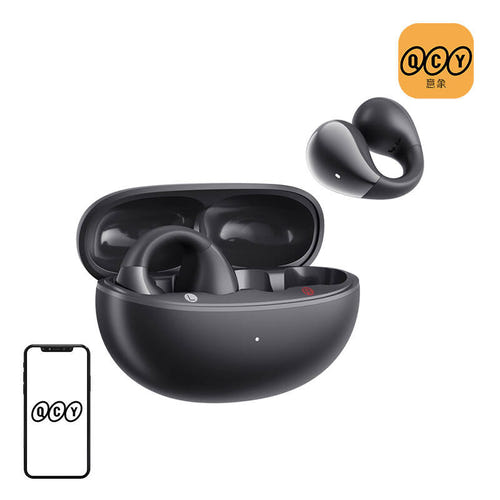 QCY Crossky Clip C30 - Écouteurs clip à oreille libre (noir) (vue 1)