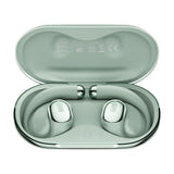 QCY Crossky R70 - Écouteurs à oreille ouverte sans fil (vert) : crochet mémoire de forme
