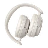 QCY H2S Lite - casque sans fil Bluetooth, blanc : 40 mm Hi Res blanc